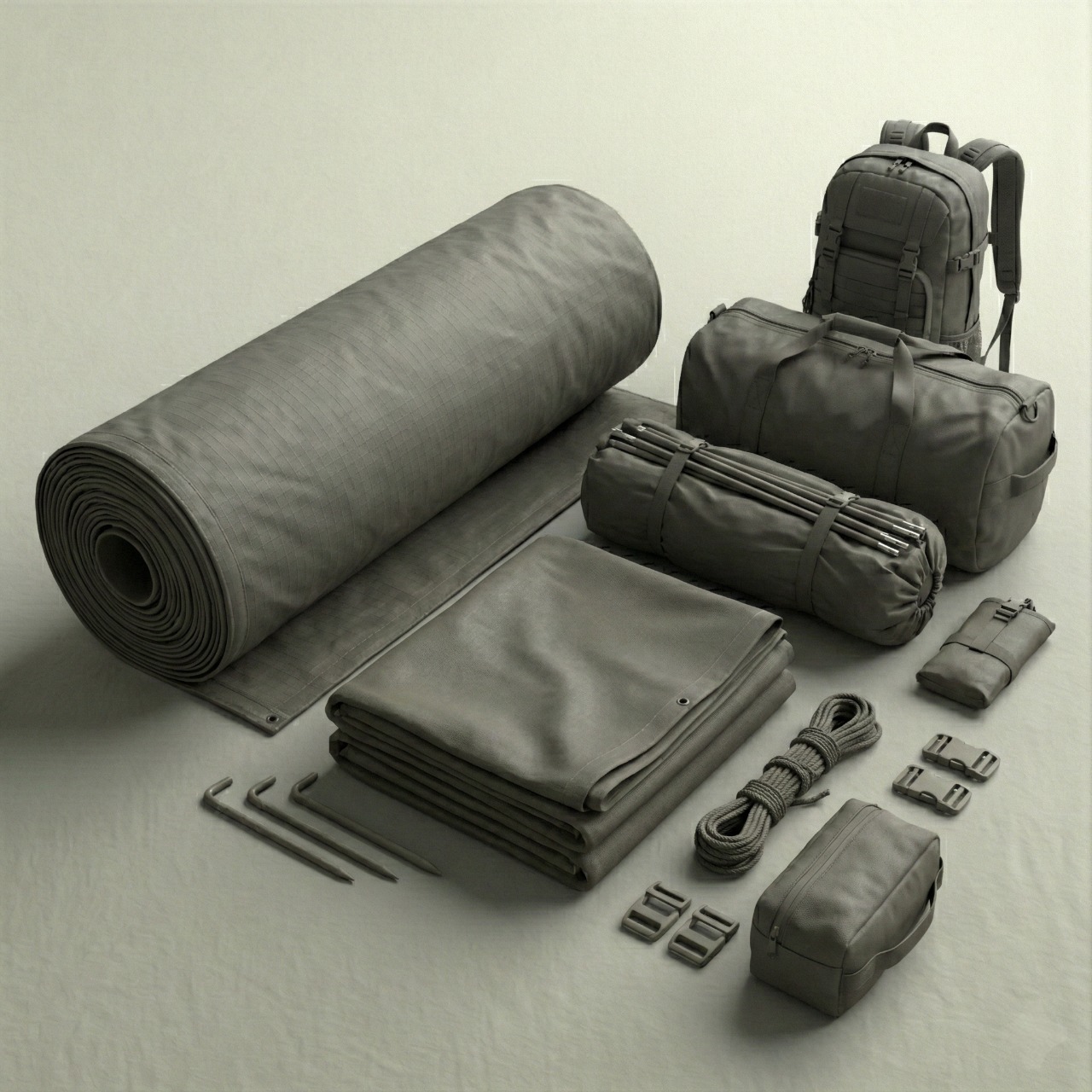 Ткани для палаток, тентов, снаряжения и сумок