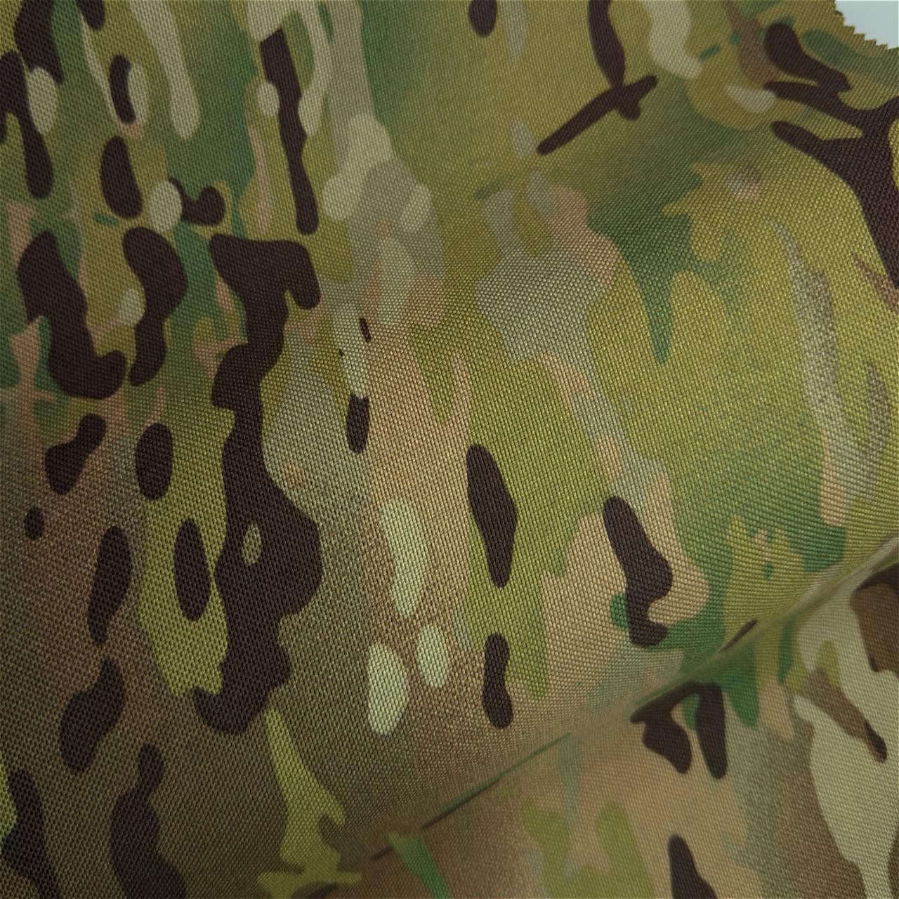 ТКАНЬ КОРДУРА 500D 230г/м2 ИК ВО ПУ1000 КМФ